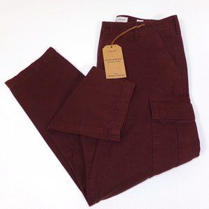 Lucky Brand women's cargo pants plum NWT size 8